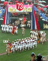 Okinawa school leads march at high school baseball tourney